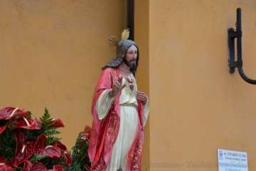 Misa y procesión del Sagrado Corazón de Jesús en La Garita (Foto Francisco Javier Santana)